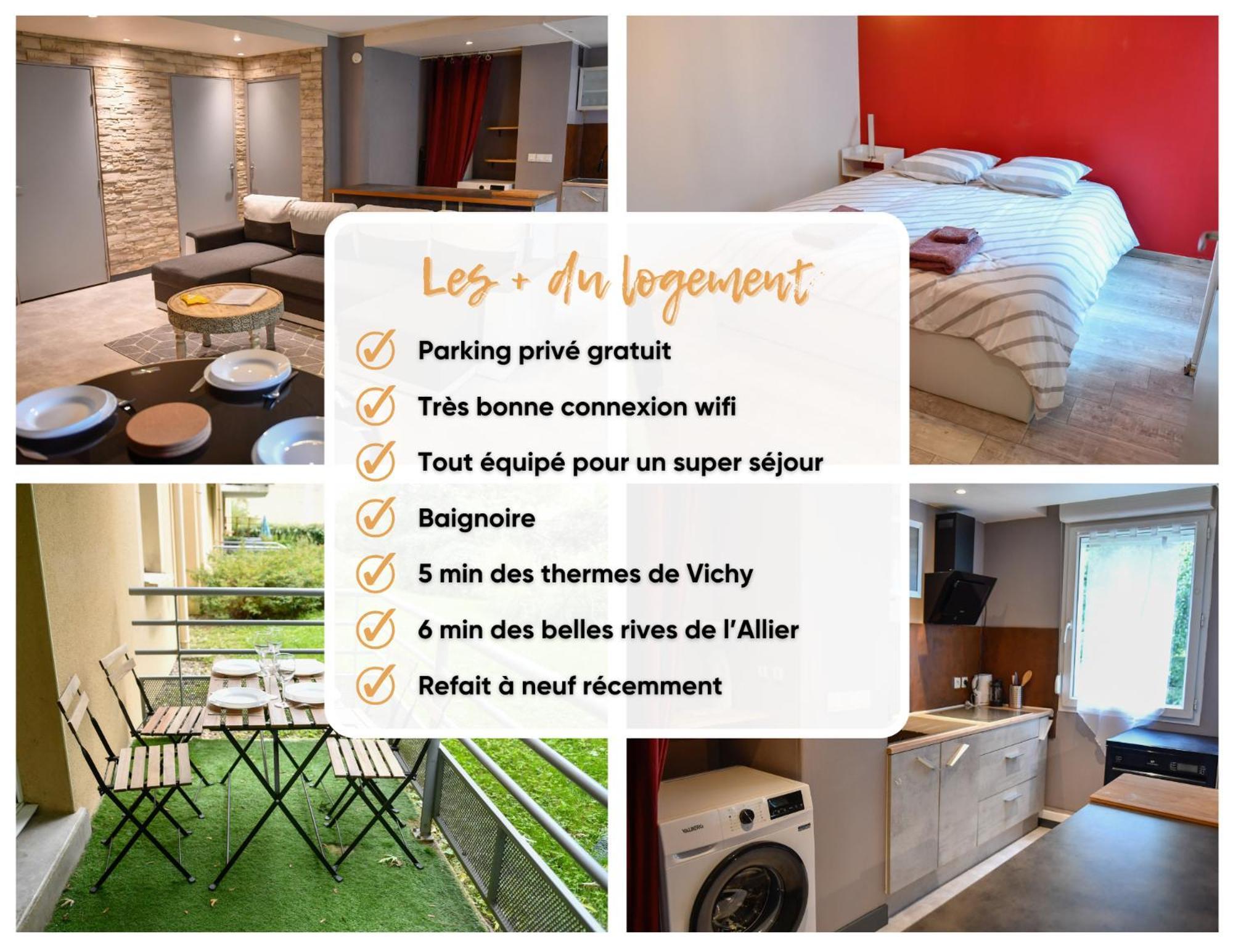 Calme Et Terrasse Privee Pres De Vichy Apartment Bellerive-sur-Allier Exterior photo